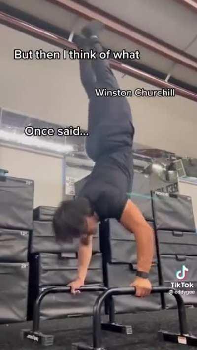 Favourite Winston Churchill quote