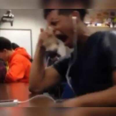 Me watching a YouTuber curve Louis.