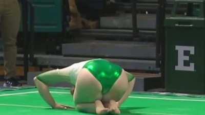 Raisa Boris: Eastern Michigan University gymnastics 🤍💚🦅🤸🏼‍♀️