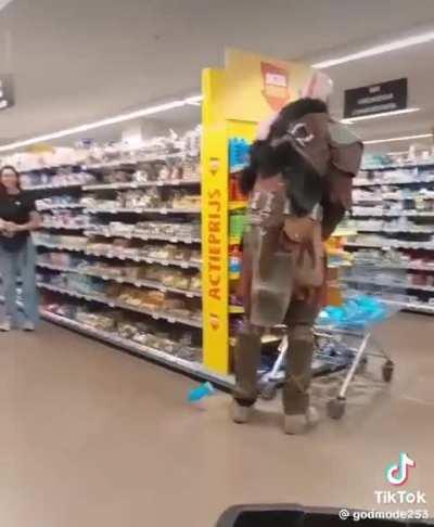Kratos goes shopping