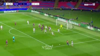 FC Barcelona vs Benfica 2-1 Lamine Yamal 27'