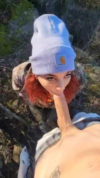 I needed his cock when out hiking