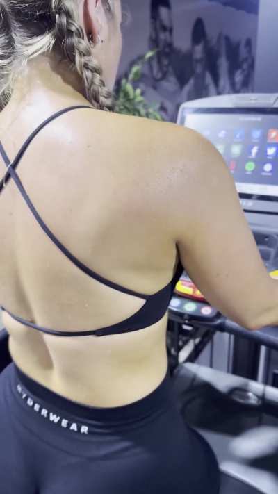 God my back is sweaty, is that why you're so close to me