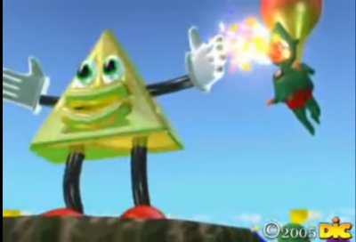 The Dancing Triangle meme is actually a piece of the Triforce from Zelda