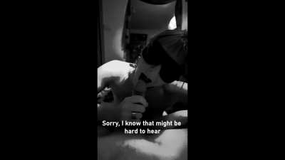 Worshiping your husband's cock