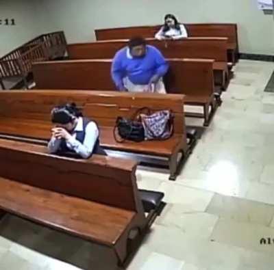 Stealing From Someone While They Pray