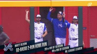 [Highlight] [Highlight] Matt Olson gives the Braves another lead with another home run.