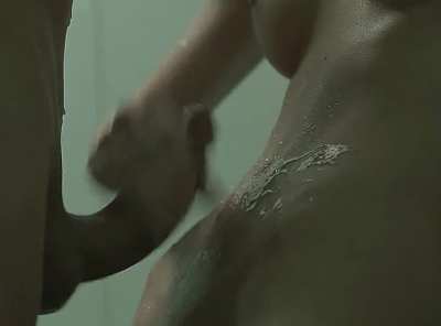 Anjelica Giving a Handjob in The Shower