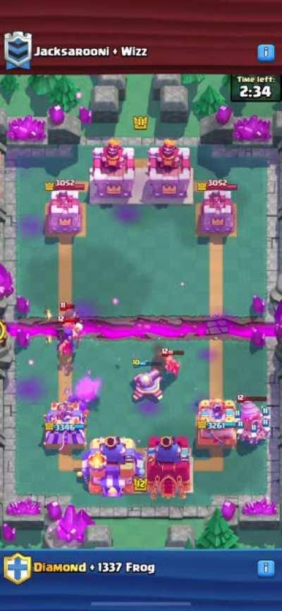 Now that 2v2 rage mode is back, so are we with our ridiculous 3 crowns