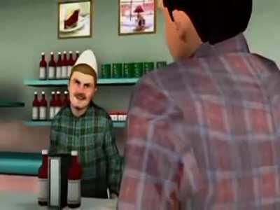 Xavier ordered up a basket of pain fries