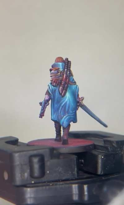 Warm Tones on a Tiny Canvas – Custom Maladum Hero Commission