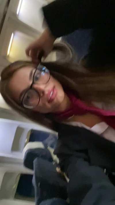 I'm going to make you have the best flight of your life 😈