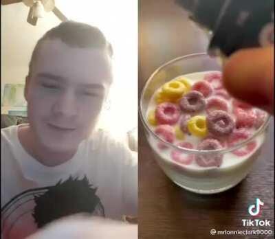 I know he read warrior cats and played with his pens like they were action figures in school