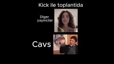 Kick ile toplantida Cavs in Trq 40 dk dinleyip bir sik anlamayinca sabah kickden kick yiyince gruba yaptigi konusma