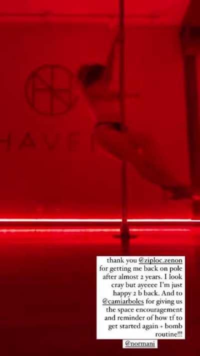 Dancing on a pole pt 1