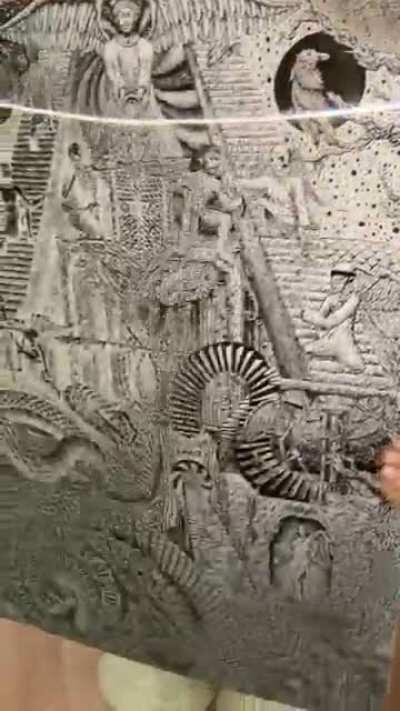 You guys may remember this art piece from a few months back. I made it holographic and I’m stoked about it! IG: @illustrationbybo