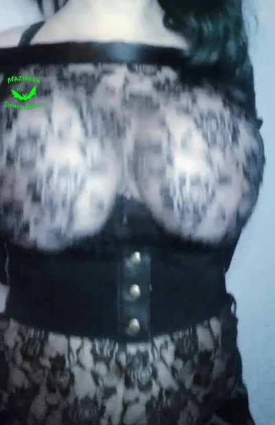 No tricks just treats of my tits