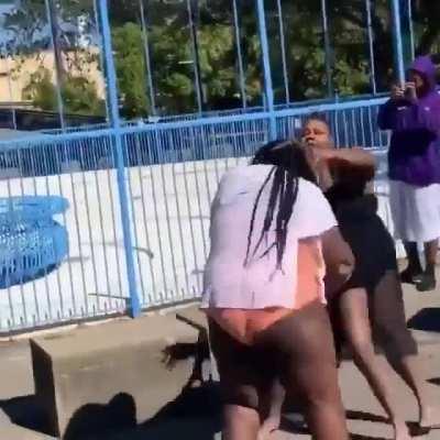 When she pulled up with the wheelchair 😂