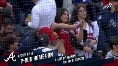 [Highlight] [Highlight] The Braves take an early lead with an Austin Riley 2-run homer.