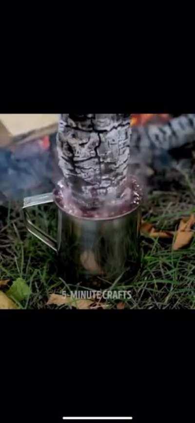 I also love ash and wood in my coffee