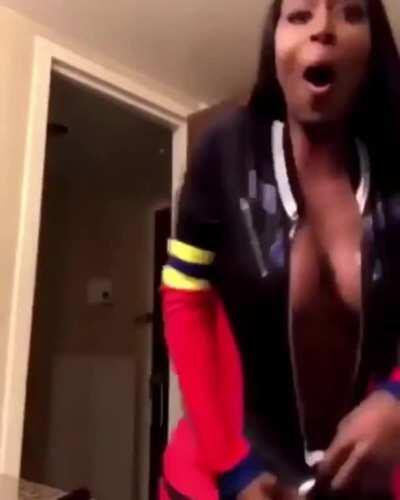Kash Doll Nip Slip (Instagram Live)