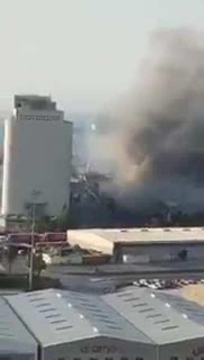 8.4.2020 Footage from a nearby site of explosion