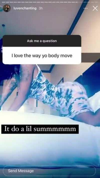 She got da perfect body type