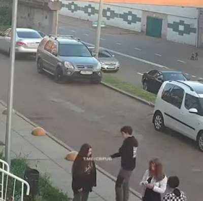 Trashcan double takedown