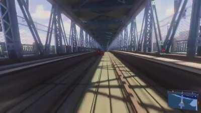 Found this glitched tunnel and instantly knew what to do