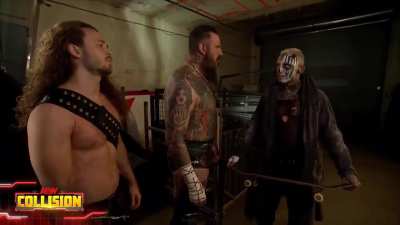 I loved this Collision segment. AEW wrestlers don't forget the past