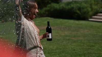 Brunette Remy Lacroix Tits in the Garden