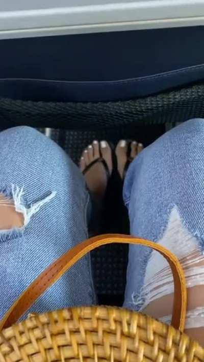 Would you suck my toes on my flight?