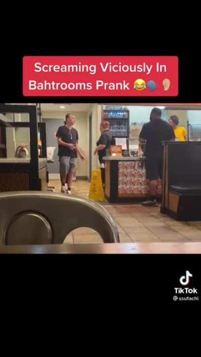 Loud and annoying = prank apparently