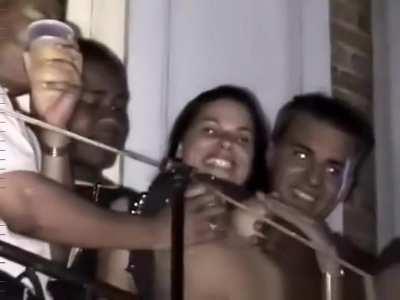 She doesn't seem to mind.