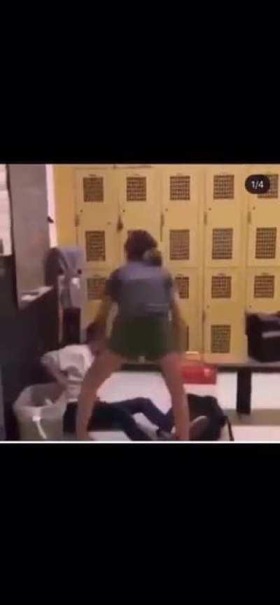 Idk if this has been posted on here but jeeeez she got pummeled