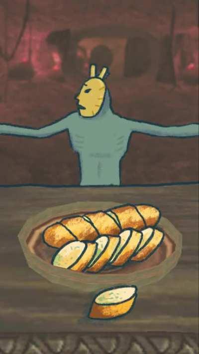 Guarlic bread (credit: fargothic_revival on insta)