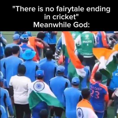 Perfect ending to biopic