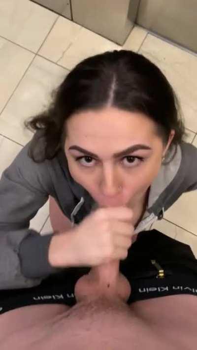 The door opened as soon as he finished