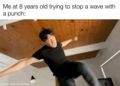 Yes, i tried, but the wave is strong