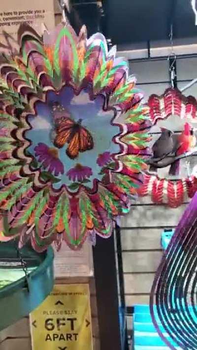 These wind spinners.