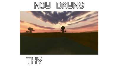 Delirious me thought of this, conscious me delivered