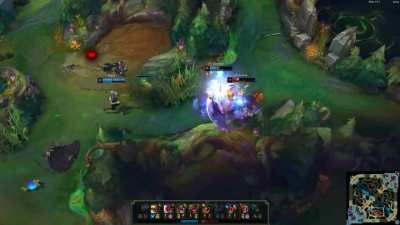 hwo to end a 4v5 (our sup left the game)