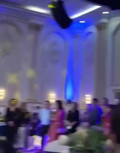 A regular wedding party in Kazakhstan