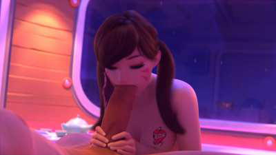 D.va big dick blowjob