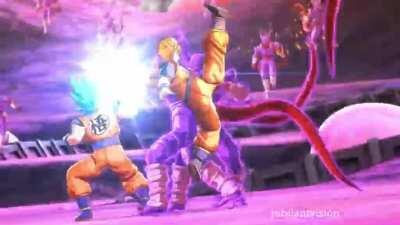 Goku and Future Gohan vs Janemba - Ultimate Battle Music (it's posted on youtube)