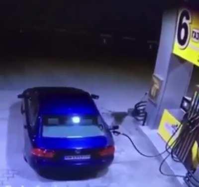 Imma just take the gas on the go.