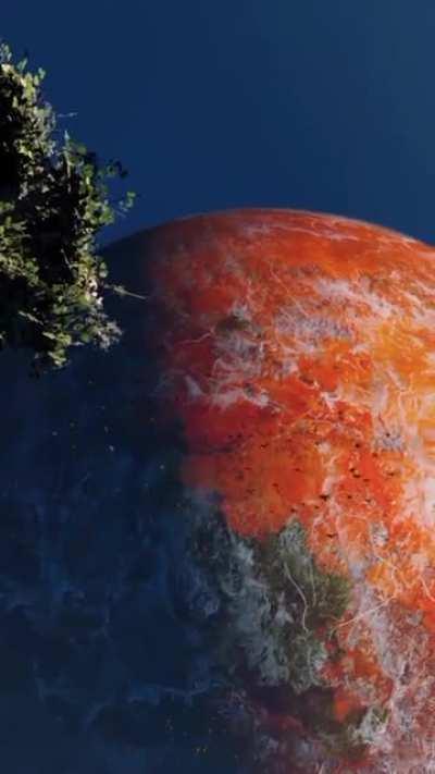 When the planet is coming at you