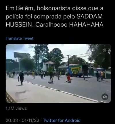 Ué, não queriam intervenção militar?