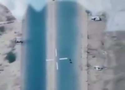 Lone RSF biker gets blown up