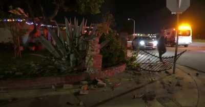 Insane video of crash & ejection of San Bernardino man who is alive but in critical condition